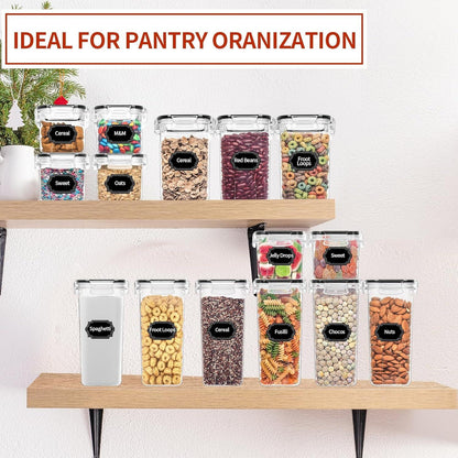 Vorratsdosen Set 16-teilig BPA-frei Luftdicht Aufbewahrungsbox Küchen Organizer