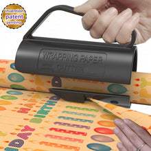 Geschenkpapier Rollenschneider Cutter 1PCS Schwarz