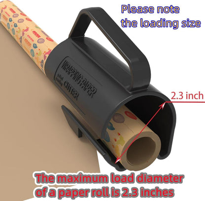 Geschenkpapier Schneider Rollen Cuttermesser Tragbar Weihnachten Schneidegerät