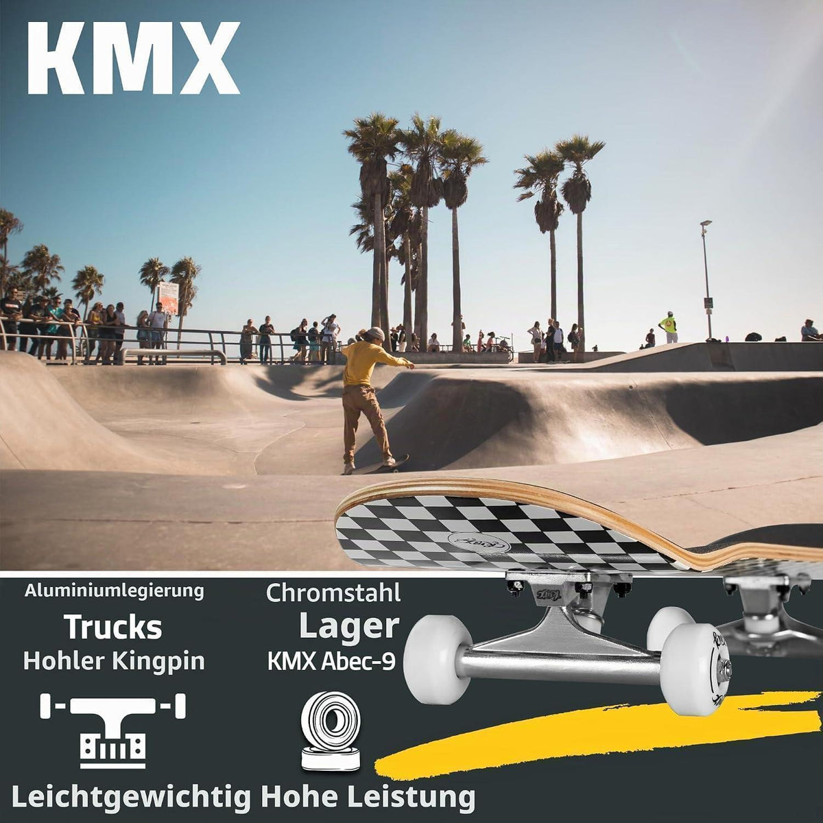 Komplett Skateboard Anfänger Set mit Tool – 31" Classic