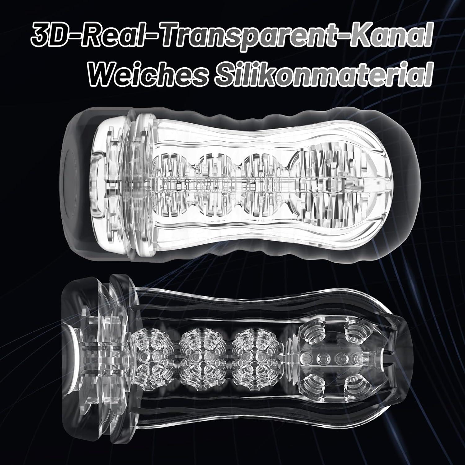 Männer Masturbator Taschenmuschi 3D-Masturbator Erotik Sex Spielzeug