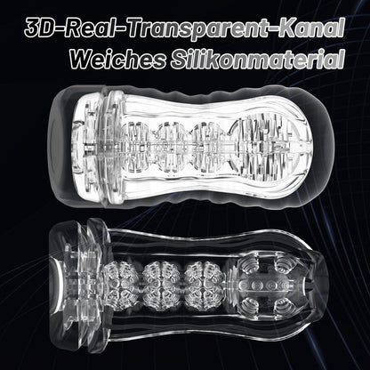 Männer Masturbator Taschenmuschi 3D-Masturbator Erotik Sex Spielzeug