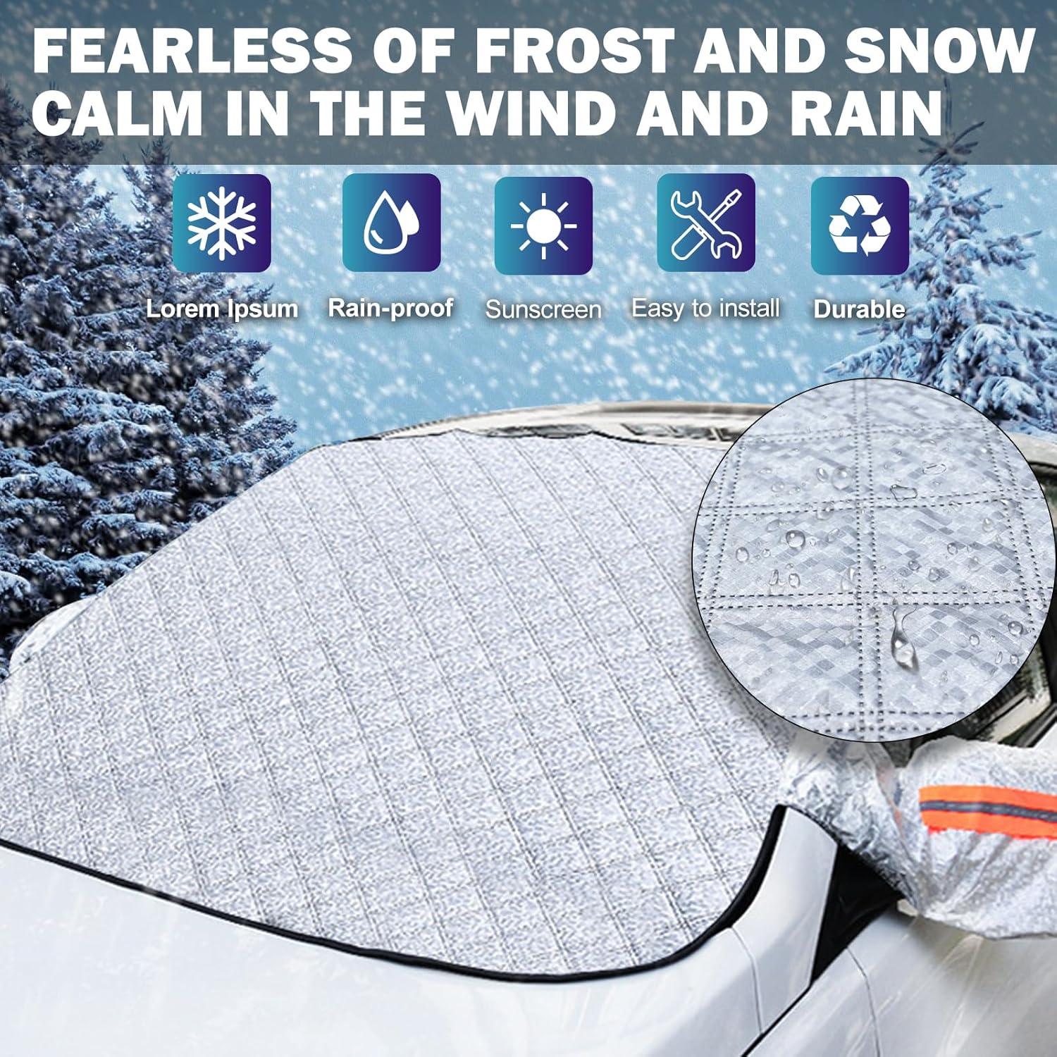 Autoscheibenabdeckung für Winter, Faltbare