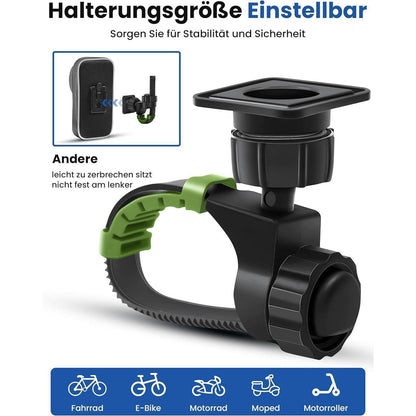 Handyhalterung Fahrrad Wasserdicht 360° Drehbar 4.7-6.5 Zoll