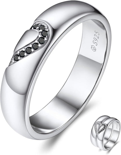 MomentWish Partnerring Moissainte Ehering Valentinstag Geschenk