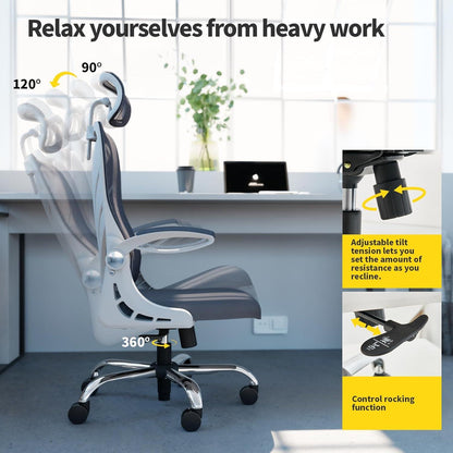 Ergonomischer Bürostuhl mit 5-Jahre Teilgarantie