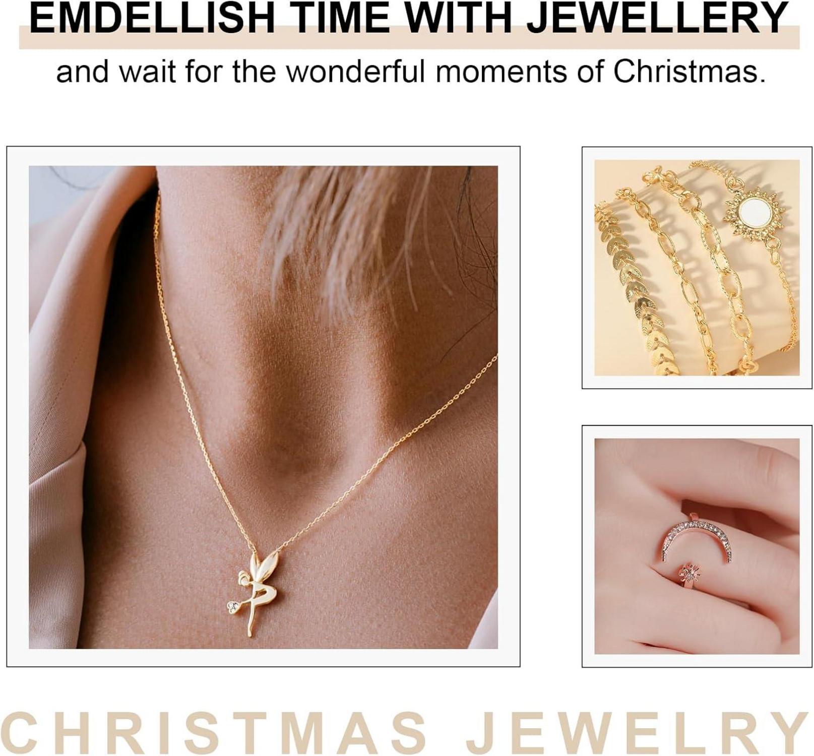 Adventskalender 2024 für Frauen: Schmuck Weihnachtskalender mit 24