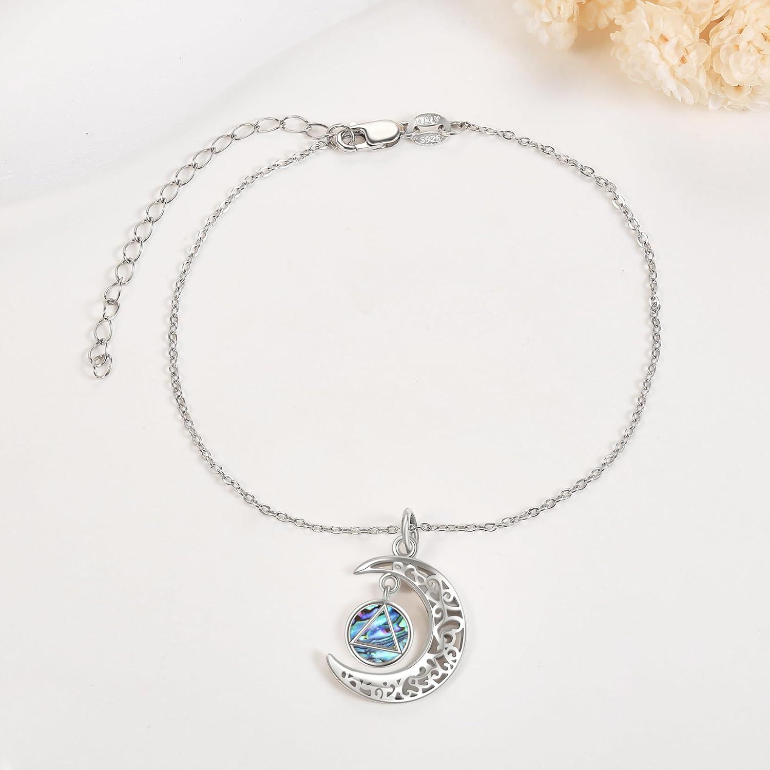 Nüchternheitsgeschenk Armband Anonyme Alkoholiker Silbernosternsymbol