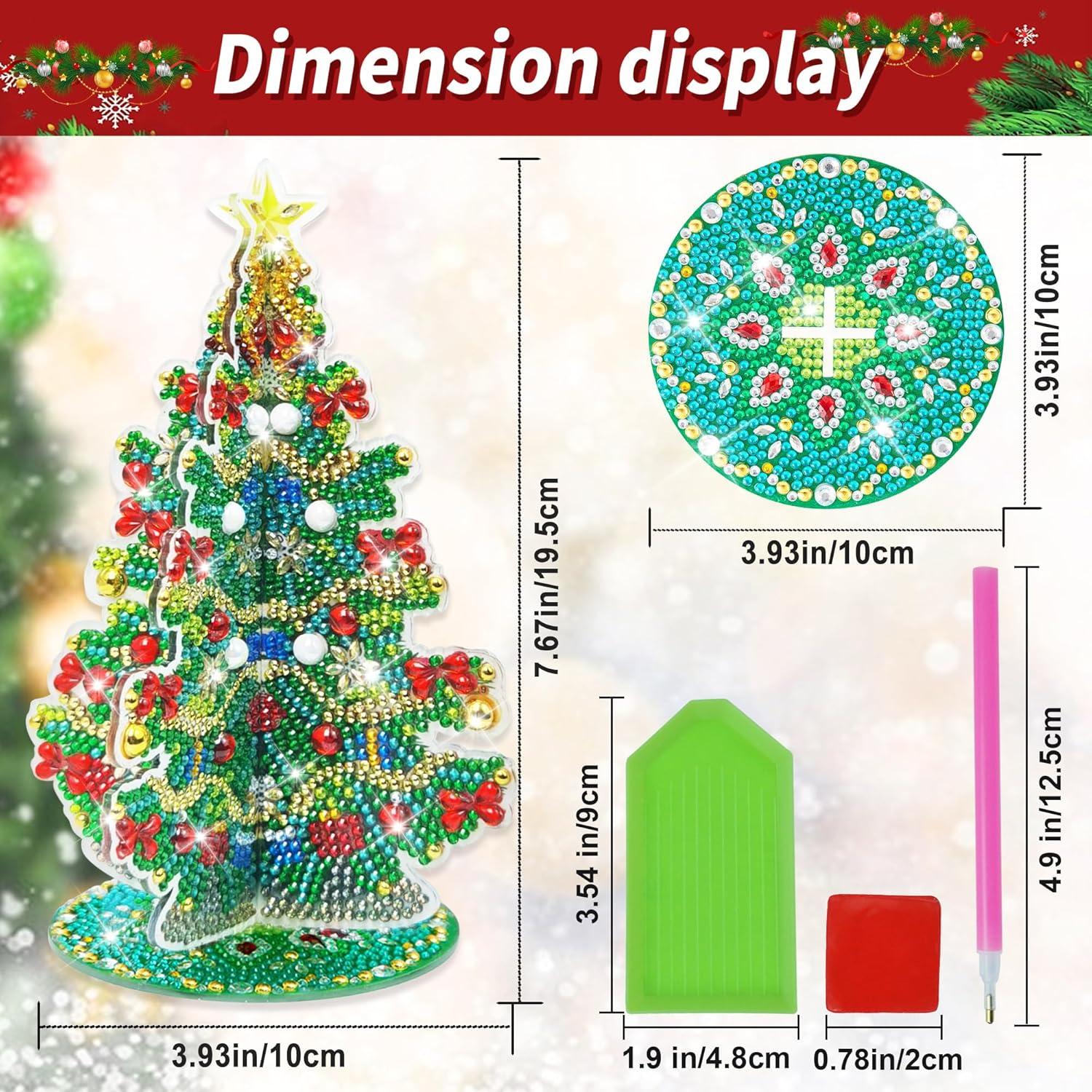 Diamond Painting Weihnachtsbaum Aufsteller 5D Diamant