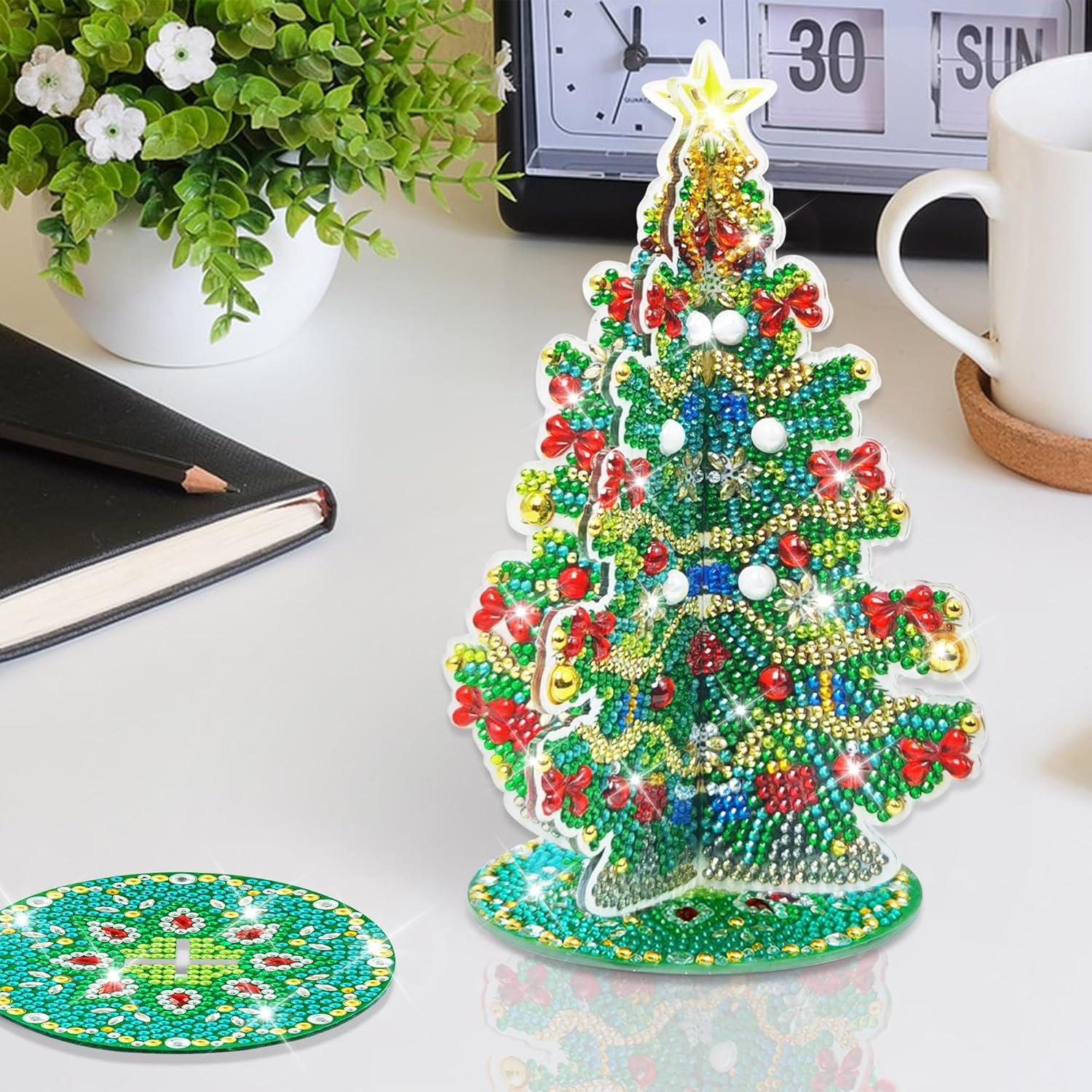 Diamant Painting Weihnachtsbaum Aufsteller 5D Weihnachtsdekoration