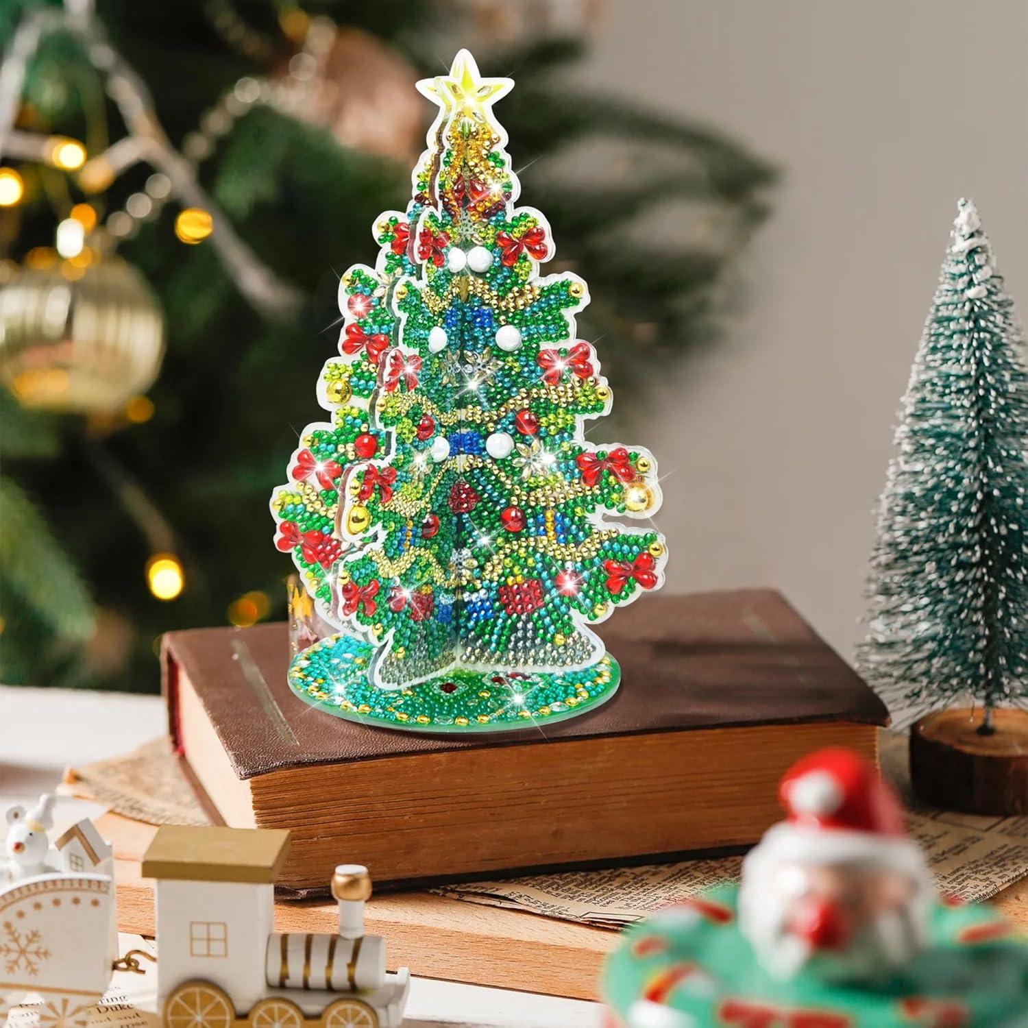 Diamant Painting Weihnachtsbaum Aufsteller 5D Weihnachtsdekoration