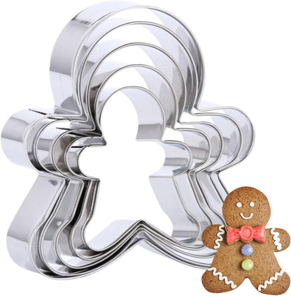 Lebkuchen Ausstechformen Set Edelstahl Weihnachten Party Deko