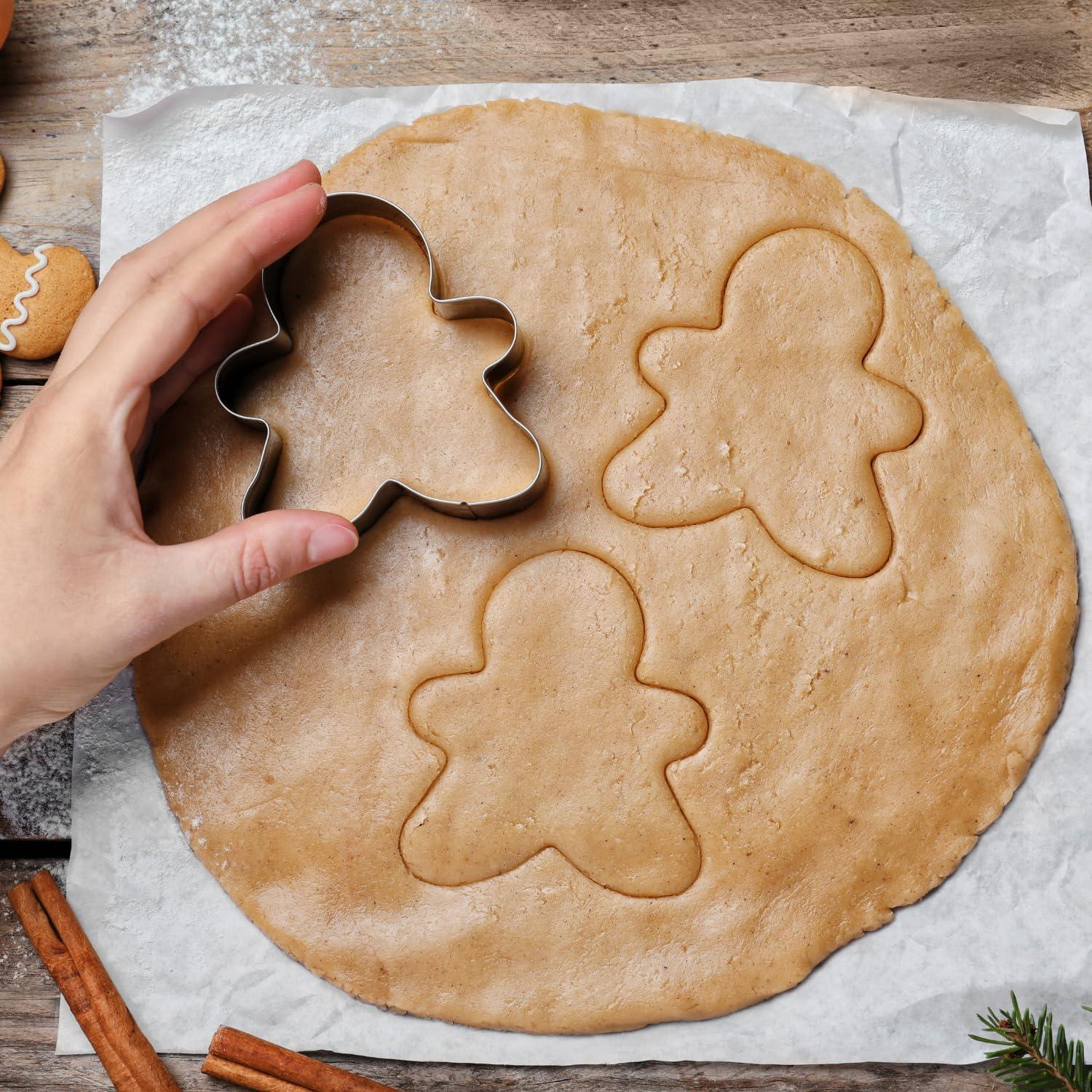 Lebkuchen Ausstechformen Set Edelstahl Weihnachten Party Deko