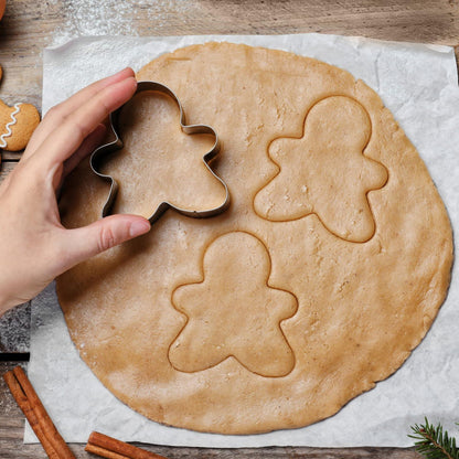 Lebkuchen Ausstechformen Set Edelstahl Weihnachten Party Deko