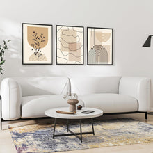 LYBOHO Leinwand Bilder Moderne Abstrakt Wohnzimmer Set 3