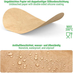 Dampfgarpapier für Varoma 28 Stück, Backpapier Thermomix TM6 TM5 TM31