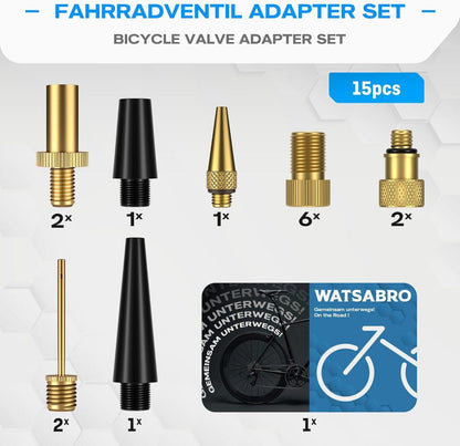 Fahrradventil Adapter Set Französisch Auto Ventil Luftpumpe Adapter