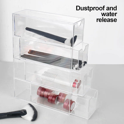 CTDMJ Brillen Aufbewahrungsbox 4 Schubladen Organizer Sonnenbrillen Brillenetui