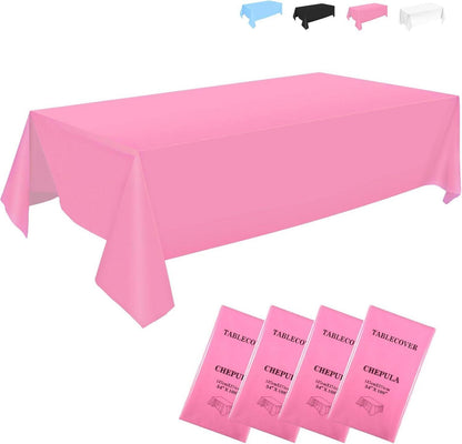 Einweg Tischdecke Wasserdicht Rechteckig Geburtstag Party 137x274cm