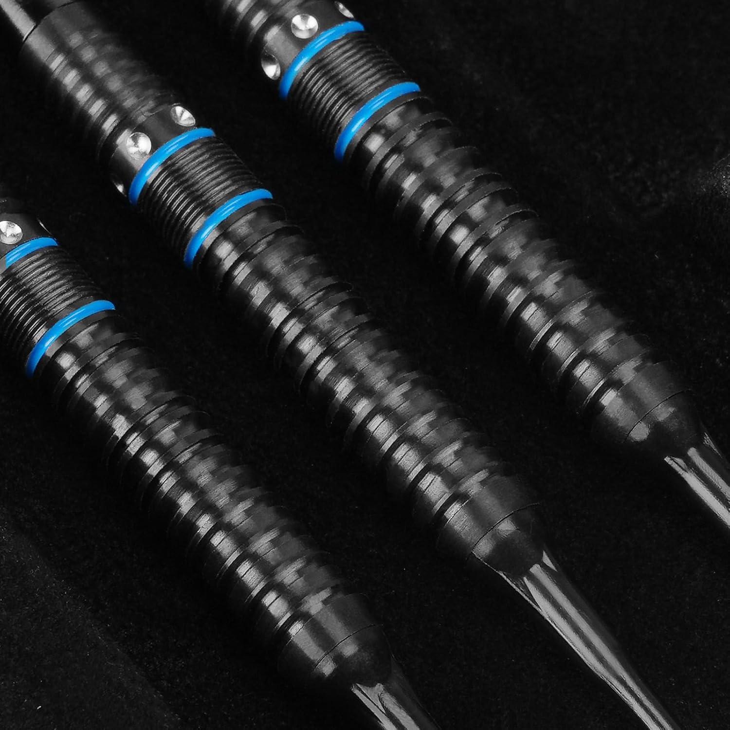 WIN.MAX Dartpfeile 90% Tungsten 3 Stück 16-28g Schwarz