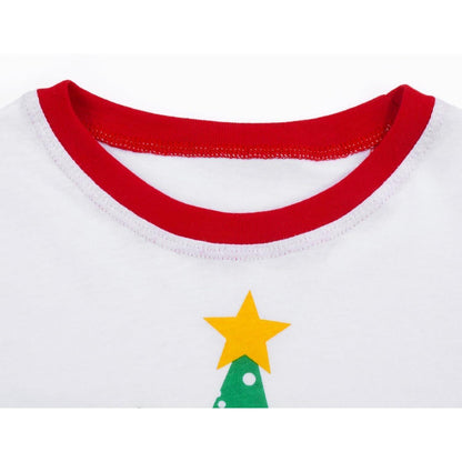 Weihnachts Schlafanzug Kinder Baumwolle Pyjama Set 2-12 Jahre