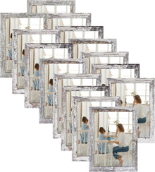 15er Set Bilderrahmen 13x18 Vintage Weiß Collage Wohnzimmer