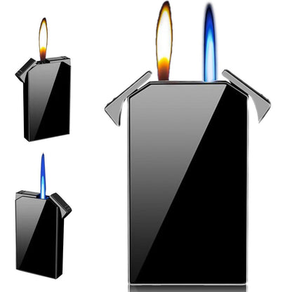 Double Flame Sturmfeuerzeug – Winddicht, Nachfüllbar & Robust