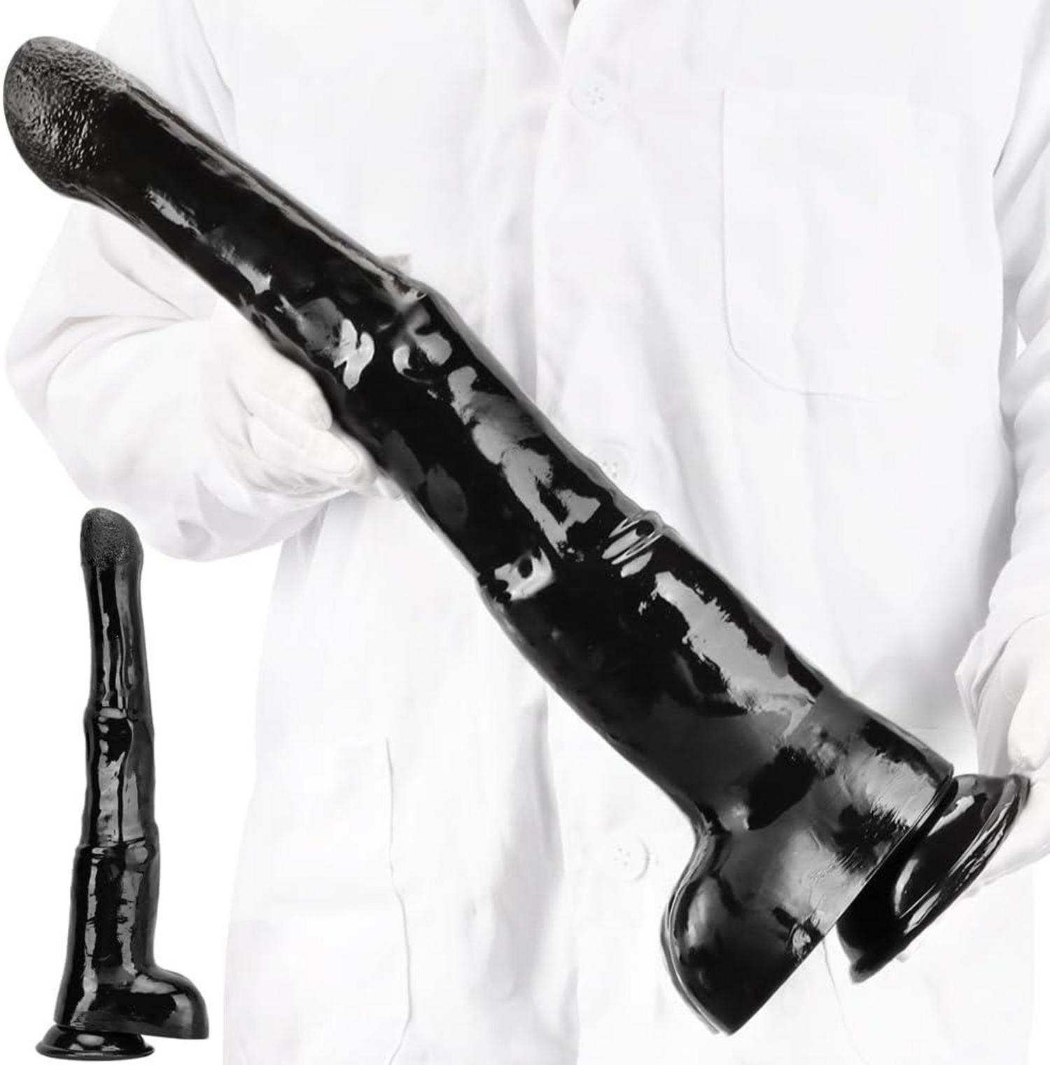 Realistischer XXL Pferd Dildo mit Saugnapf - 47cm