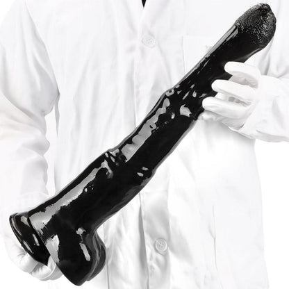 Riesiger Realistischer Pferdedildo 47cm Saugnapf Analdildo XXL