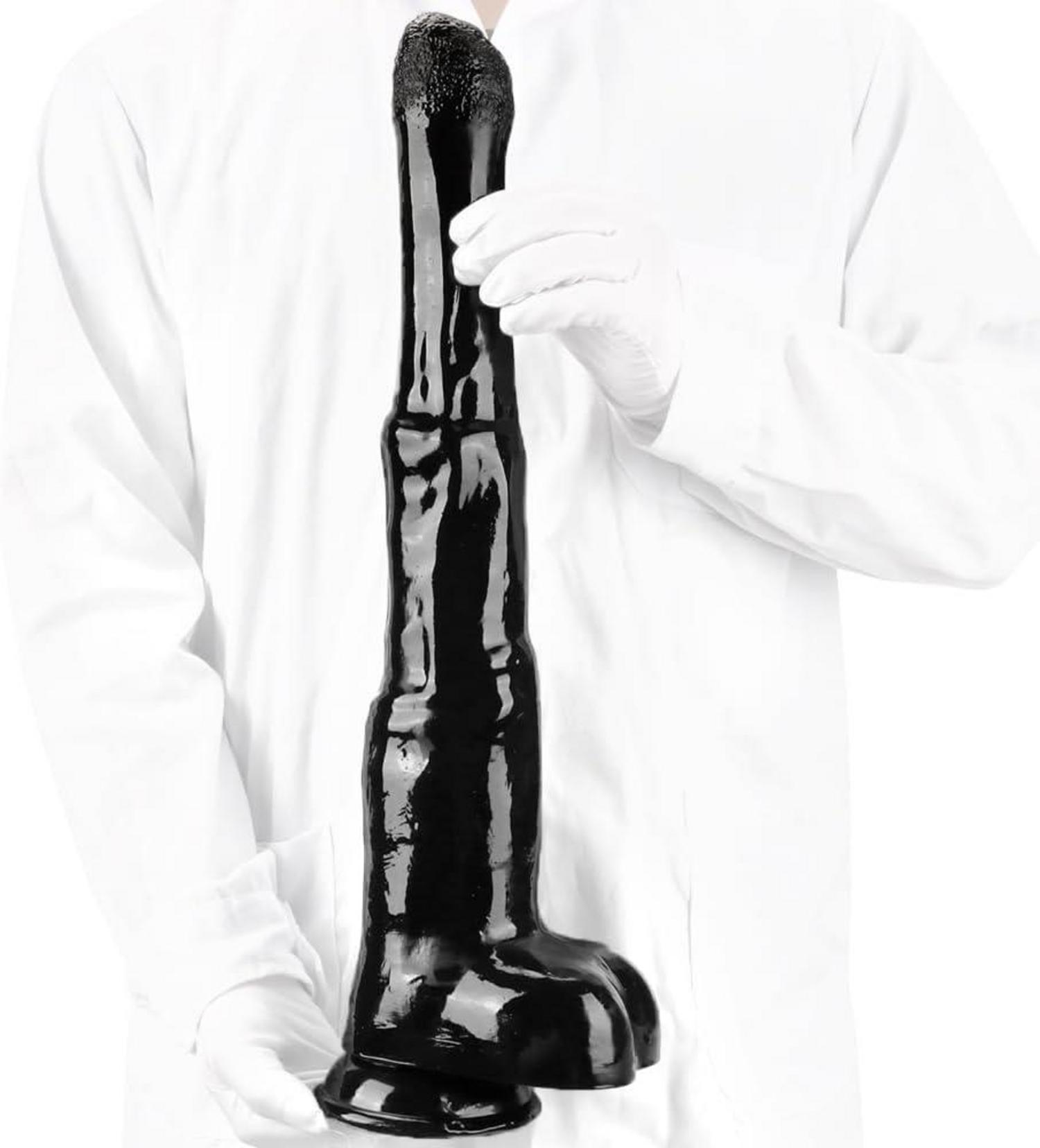 Riesiger Realistischer Pferdedildo 47cm Saugnapf Analdildo XXL