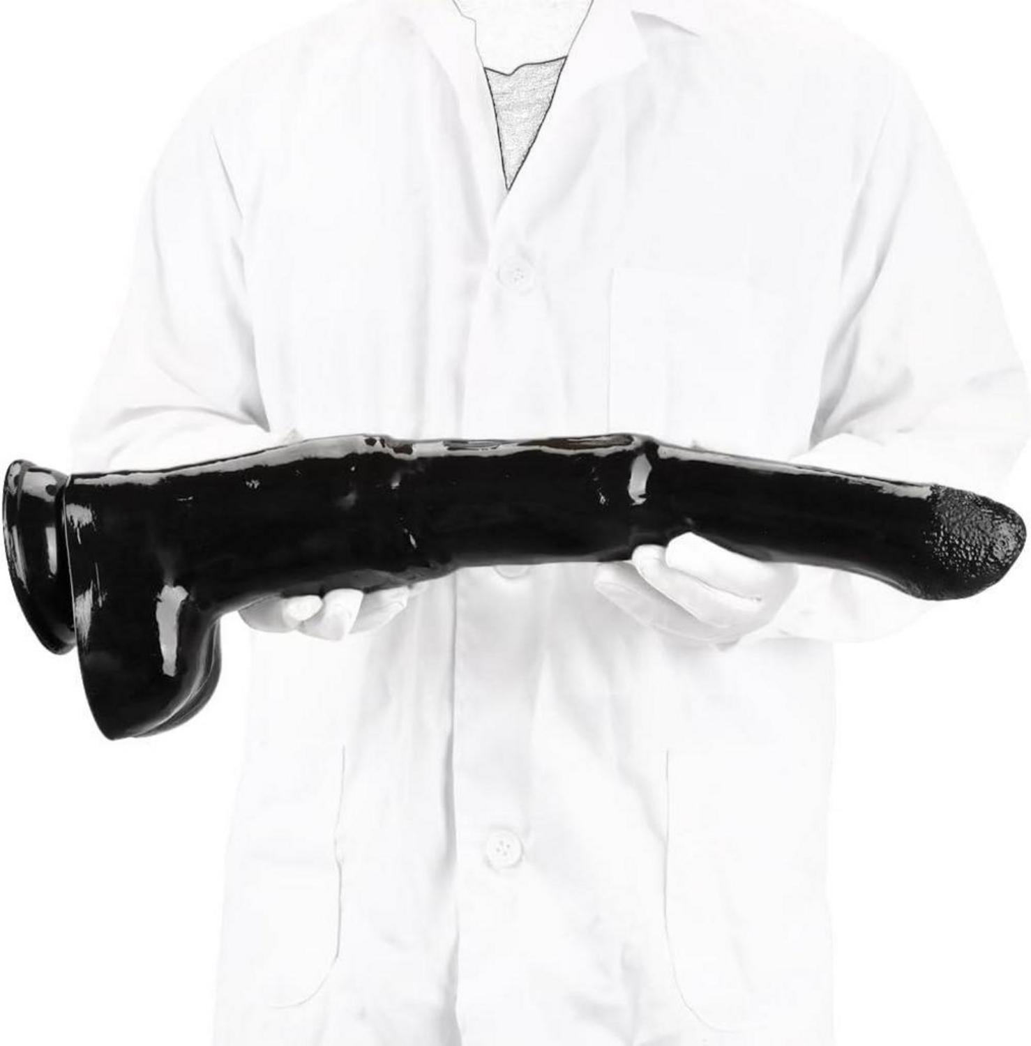 Realistischer Pferdedildo mit Saugnapf 47cm - XXL Tier Dildo Horse Sexspielzeug