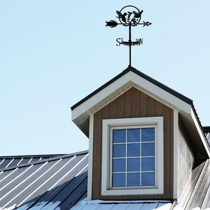 Kolibri Wetterhahn – Windfahne für Garten & Dach