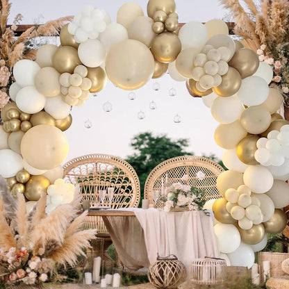 Luftballons Geburtstag Ballon Girlande Gold 185 Stück Party