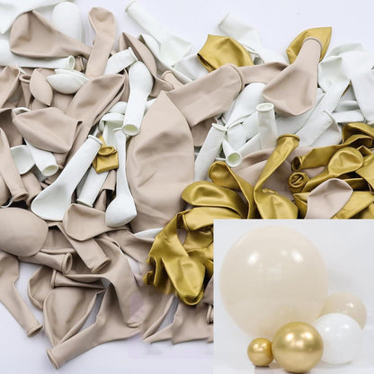 Luftballons Geburtstag Ballon Girlande Gold 185 Stück Party