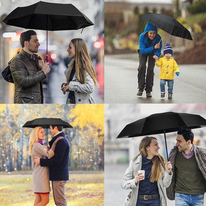 Kompakter Taschenschirm Sonnenschutz Regenschirm UV Faltender 6 Rippen