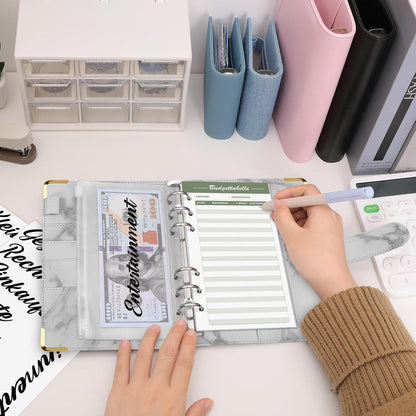 Budget Planner Deutsch Spar Challenge A6 Geld Organizer Haushaltsbuch