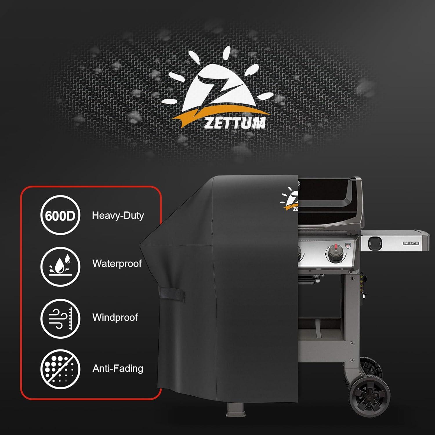 Zettum Grillabdeckung 121 cm für Weber Spirit II 200 Serie