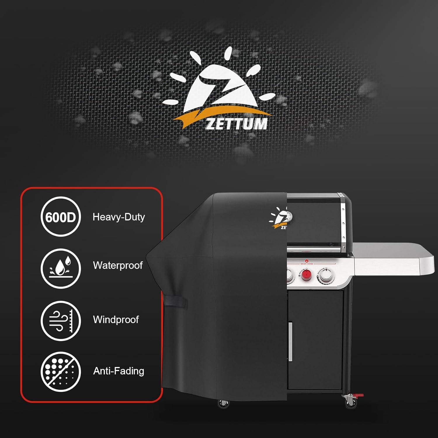 Zettum Grillabdeckung Weber Genesis II Serie 147x63x113 cm Heavy Duty&wasserdicht
