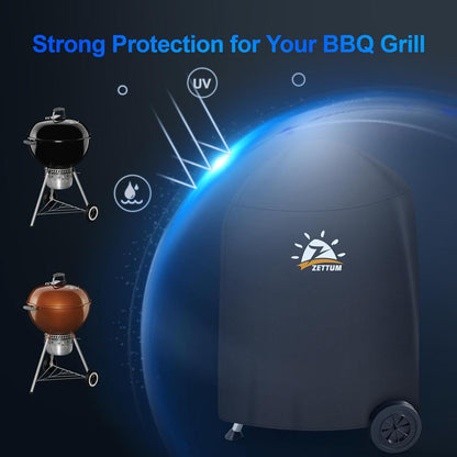 Kugelgrill Abdeckung 600D Oxford Grill Weber 57 CM Holzkohle Barbecue