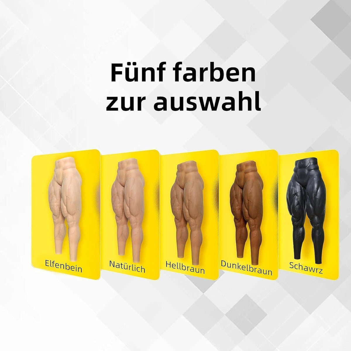 Silikon Muskelhose für Herren, realistisch, für Cosplay und Karneval
