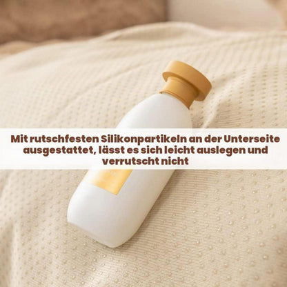 Weicher Sofaüberzug Kunstpelz Rutschfest Beige Weiß 90x240cm