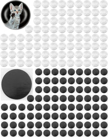 180er Set Glas Cabochon Magnete selbstklebend 25mm Basteln Kühlschrank