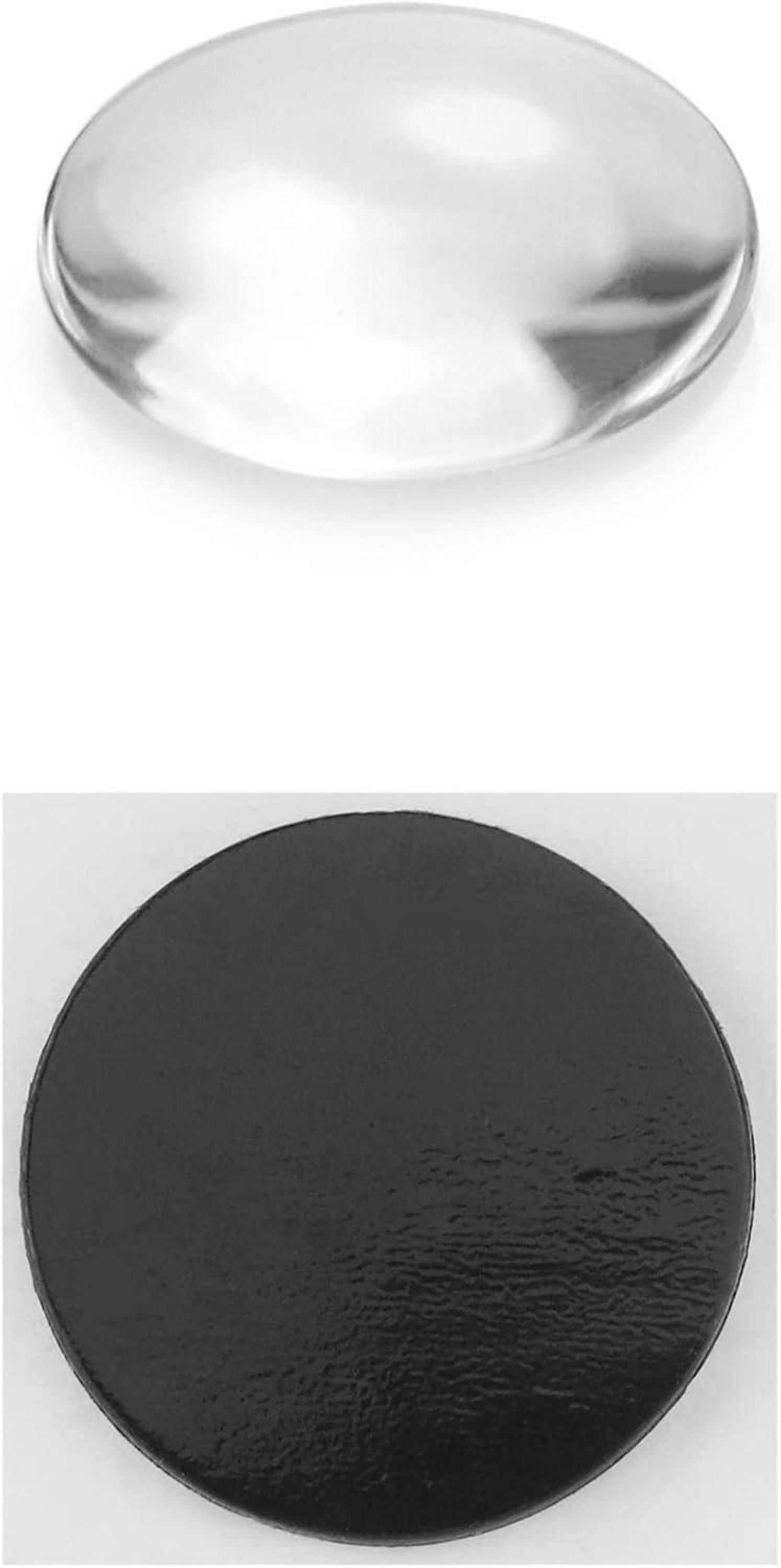 180 Stück Selbstklebende Glas Cabochons Magnete Basteln Kühlschrank 25mm