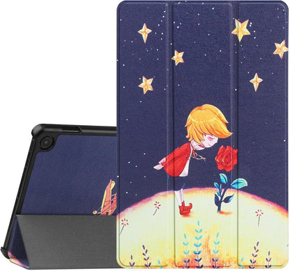 Fire HD 10 & 10 Plus 13. Generation 2023 Slim Leder Schutzhülle Stand