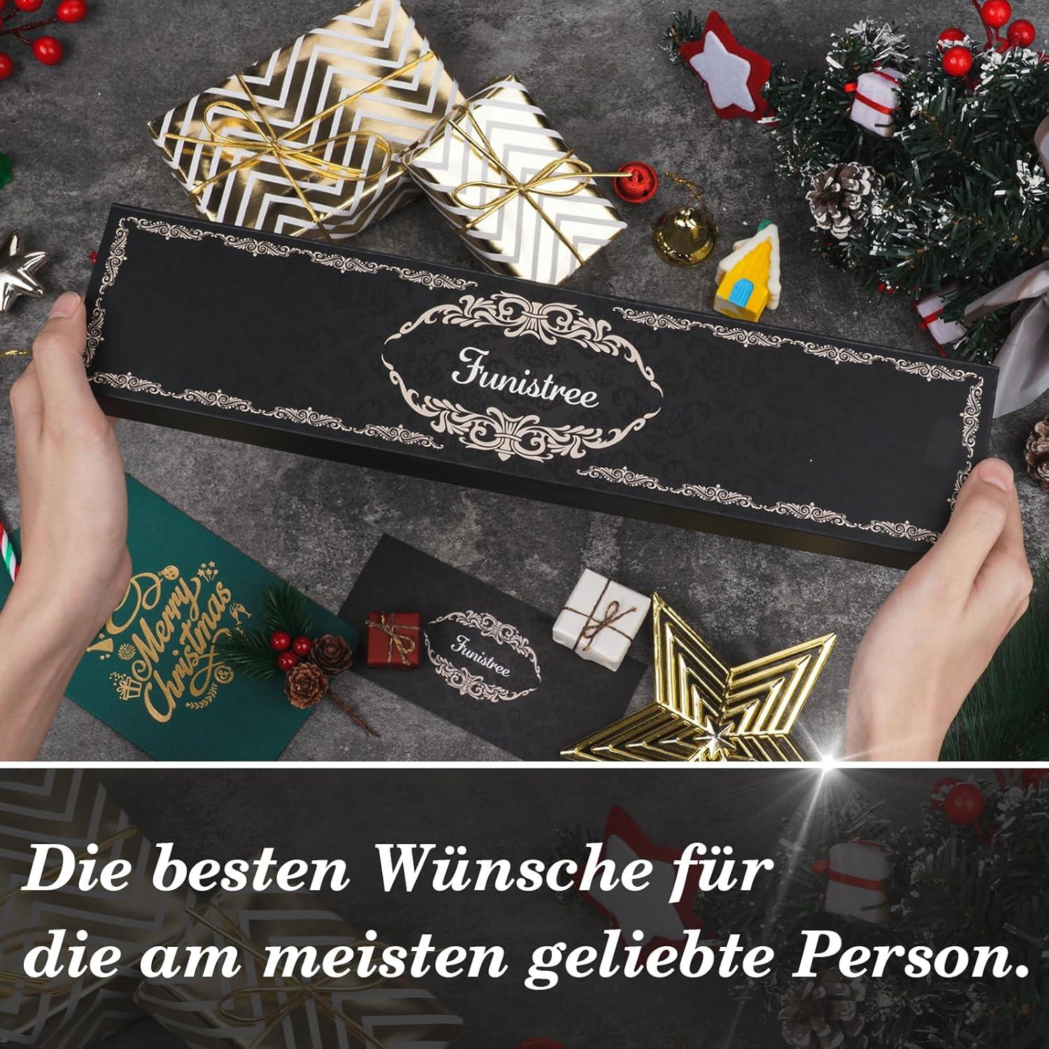 Küchenmesser Geschenk für Männer Weihnachten Kochmesser Profi Fleischmesser Jahrestag Partner Adventskalender