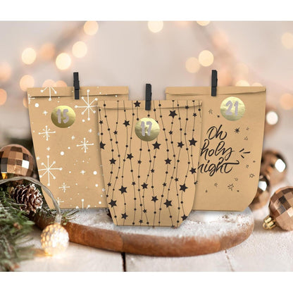 Adventskalender zum Befüllen 24 Weihnachtskalender Geschenk