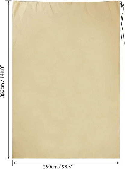 Winterschutz Kübelpflanzensack Frostschutz 360x250cm 80g/m² 2er Set