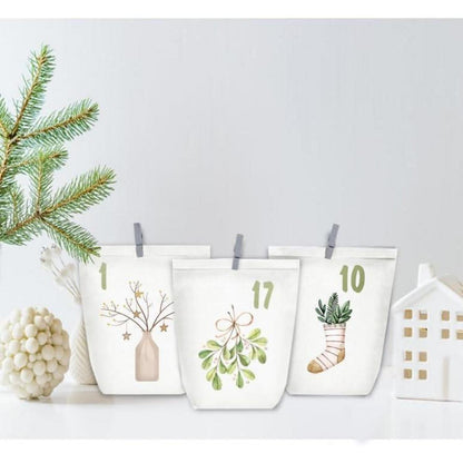 Adventskalender zum Befüllen 24 Weihnachtskalender