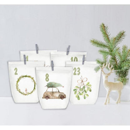 Adventskalender zum Befüllen 24 Weihnachtskalender