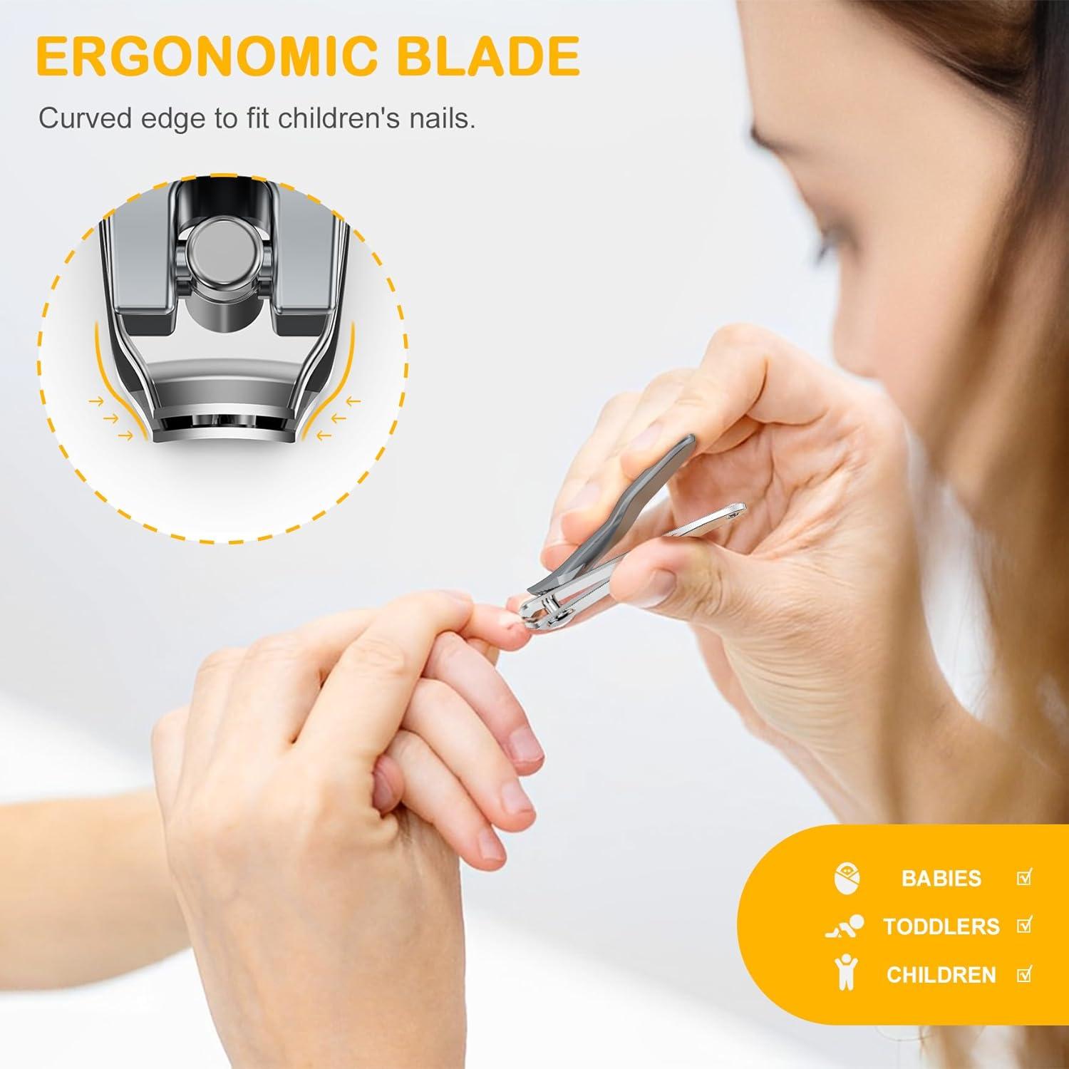 Baby Nagelknipser 0,5 cm Edelstahl Trimmer Hygienisch